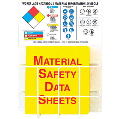 Haz-Mat Basket Style Centre Boards, English, Binders Included Stor-it Systems