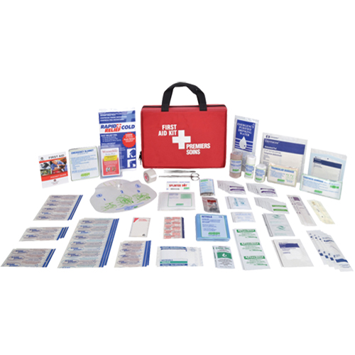 Trousses de premiers soins format mallette, Dispositif m&eacute;dical Classe 1, Sac en nylon Stor-it Systems
