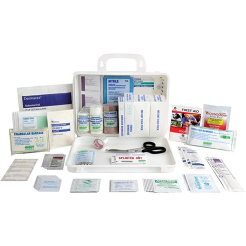 Trousses de premiers soins pour les sports, Dispositif m&eacute;dical Classe 1, Boîte en plastique Stor-it Systems