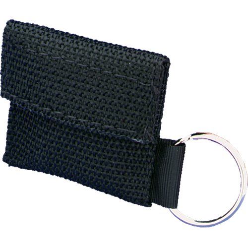 CPR Faceshields In Pouch with Key Ring, Single Use Faceshield, Class 2 Stor-it Systems