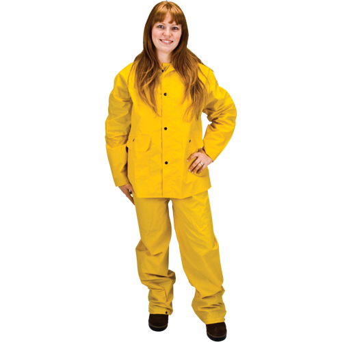 V&ecirc;tements imperm&eacute;ables RZ100, Polyester/PVC, Moyen, Jaune Stor-it Systems