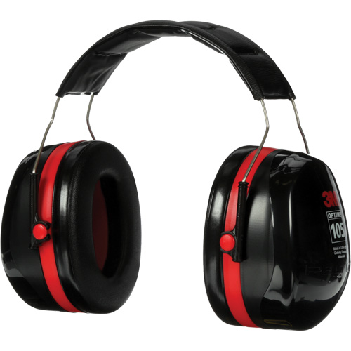 Peltor Optime 105 Series Earmuffs, Headband, 30 NRR dB Stor-it Systems