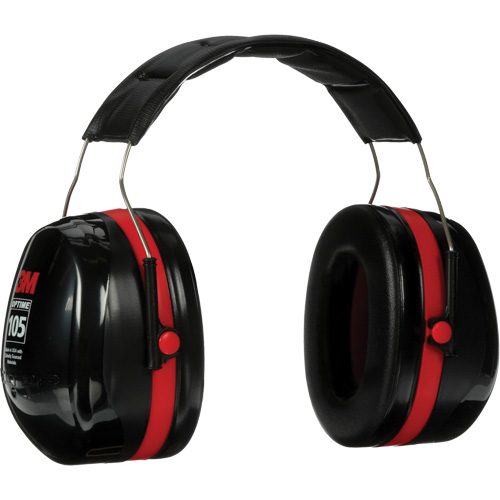 Peltor Optime 105 Series Earmuffs, Headband, 30 NRR dB Stor-it Systems