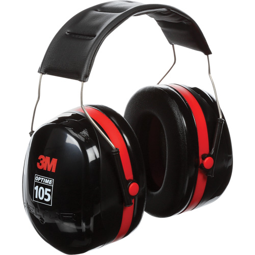 Peltor Optime 105 Series Earmuffs, Headband, 30 NRR dB Stor-it Systems