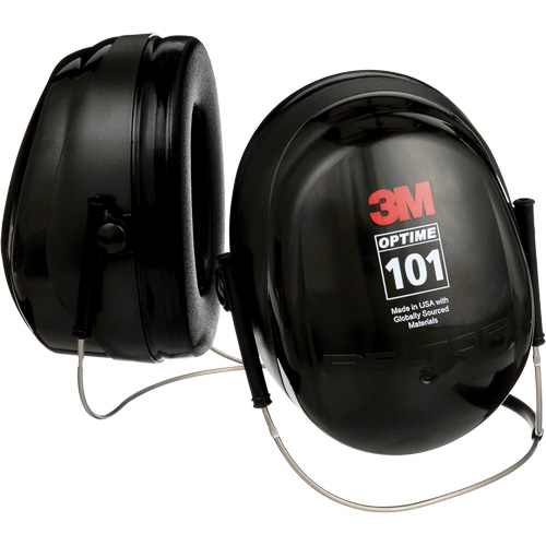 Peltor Optime 101 Series Earmuffs, Neckband, 26 NRR dB Stor-it Systems
