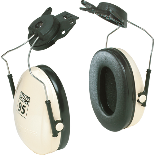 Peltor Optime 95 Series Earmuffs, Cap Mount, 21 NRR dB Stor-it Systems
