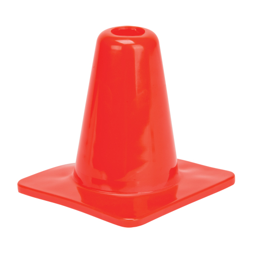 C&ocirc;ne de signalisation, 6", Orange Stor-it Systems