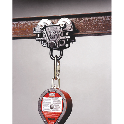 Miller&reg; Anchorage Connector Beam Trolley Adapter Kit, I-Beam, Temporary Use Stor-it Systems
