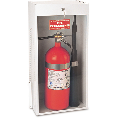 Armoires pour extincteurs mont&eacute;es sur surface, 10,5625" la x 24,3125" h x 6,5625" p Stor-it Systems