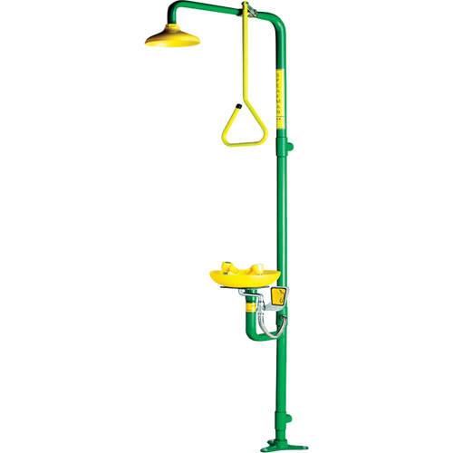 Safe-T-Zone&reg; Aerated Combination Shower & Eyewash Stor-it Systems
