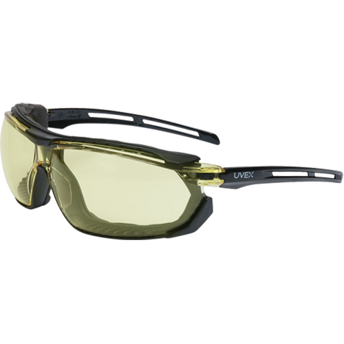 Uvex&reg; Tirade Sealed Safety Glasses, Amber Lens, Anti-Fog, ANSI Z87+/Meets/Exceeds CSA Z94.3 Stor-it Systems