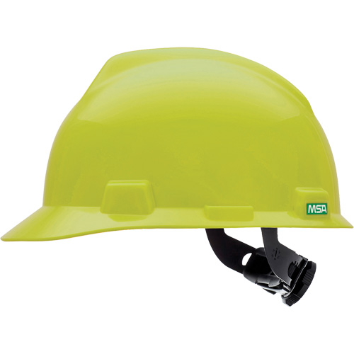 Casques de protection V-Gard &agrave; suspension Fas-Trac, R&eacute;pond aux normes CSA type 1, Suspension Rochet, Non ventil&eacute; Stor-it Systems