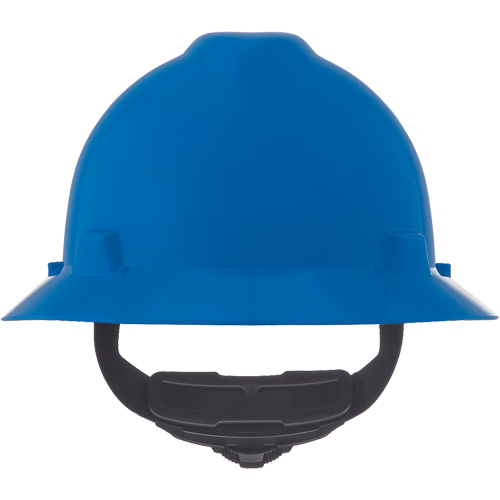 Casques de s&eacute;curit&eacute; &agrave; bordure compl&egrave;te V-Gard, R&eacute;pond aux normes CSA type 1, Suspension Rochet, Non ventil&eacute; Stor-it Systems