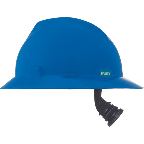 Casques de s&eacute;curit&eacute; &agrave; bordure compl&egrave;te V-Gard, R&eacute;pond aux normes CSA type 1, Suspension Rochet, Non ventil&eacute; Stor-it Systems