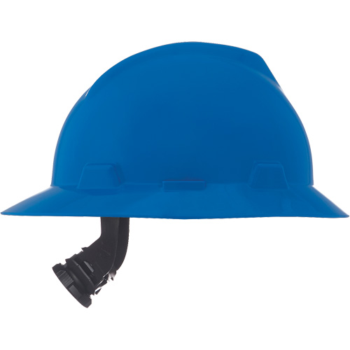 Casques de s&eacute;curit&eacute; &agrave; bordure compl&egrave;te V-Gard, R&eacute;pond aux normes CSA type 1, Suspension Rochet, Non ventil&eacute; Stor-it Systems