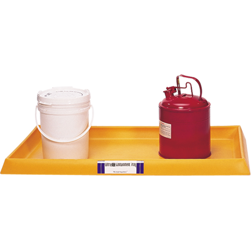 Ultra-Containment Tray&reg;, 54" L x 29.8" W x 3.5" H, 16.5 US gal. Spill Capacity Stor-it Systems