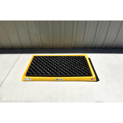 Plateaux Ultra-Containment Tray, 54" lo x 29,8" la x 3,5" h, Cap. de d&eacute;versement 14 gal. US Stor-it Systems