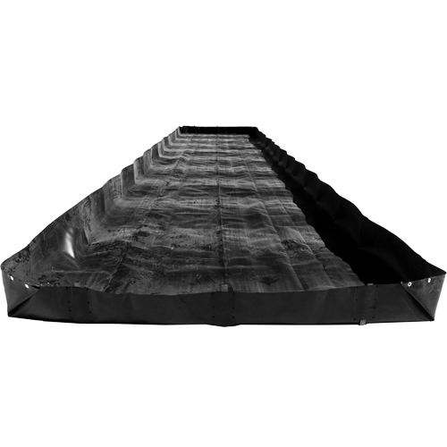 Bermes &eacute;conomiques, Capacit&eacute; 1496 gal., 20' la x 10' lo x 12" h, Support en L Stor-it Systems
