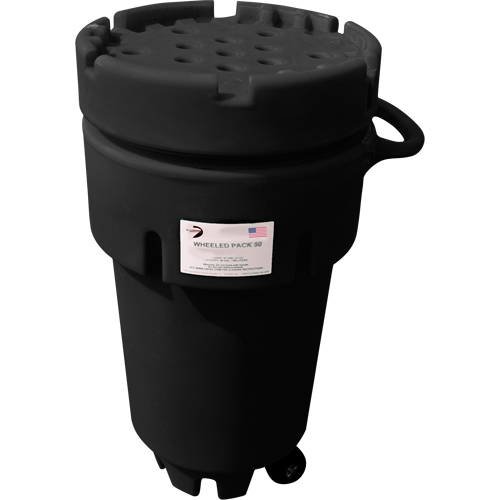 Contenants roulants Poly-Spillpaks, 50 gal. US, Mobile Stor-it Systems