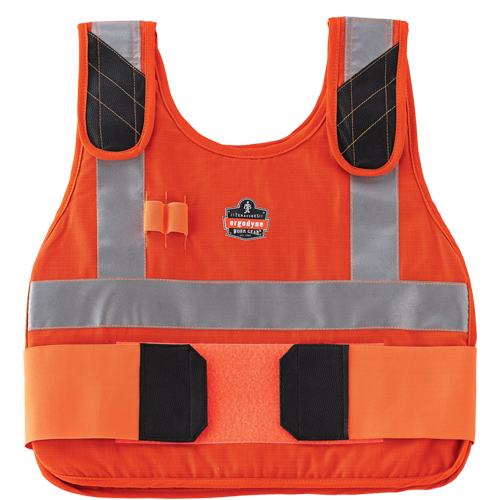Vestes de refroidissement par changement de phase 6215HV, Petit/Moyen, Orange Stor-it Systems
