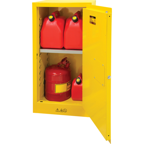Armoire pour produits inflammables, 16 gal., 1 Porte(s), 23" La x 44" h x 18" p Stor-it Systems