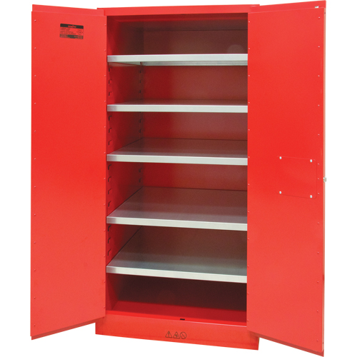 Armoire pour peintures et encres, 96 gal., 5 tablettes Stor-it Systems