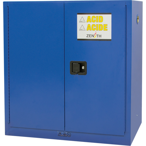 Corrosive Liquids Cabinet, 30 gal., 43" x 44" x 18" Stor-it Systems