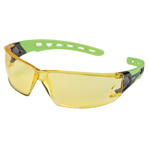 Lunettes de s&eacute;curit&eacute; s&eacute;rie Z2500, Lentille Ambr&eacute;e, Anti-&eacute;gratignures, ANSI Z87+/R&eacute;pond ou surpasse la norme CSA Z94.3 Stor-it Systems