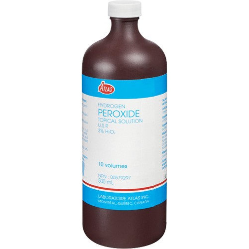 Peroxyde d'hydrog&egrave;ne, Liquide, Antiseptique Stor-it Systems