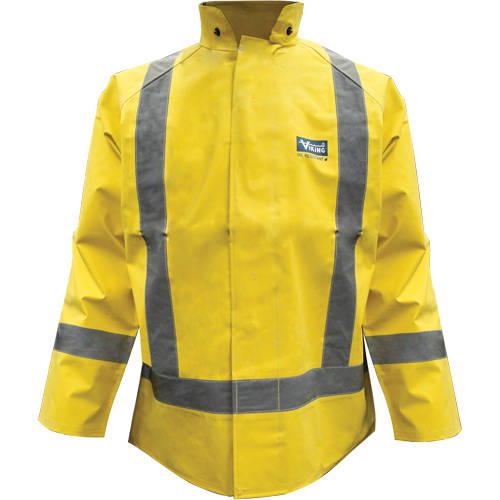 Miner 49er Mining Jacket, Neoprene, 3X-Large, Lime-Green Stor-it Systems