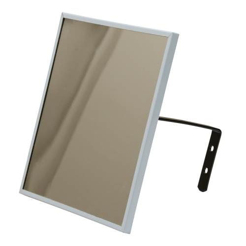 Miroir plat, 12" ha x 12" la, Encadr&eacute; Stor-it Systems