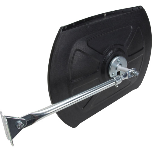 Miroir convexe rectangulaire/rond avec bras t&eacute;lescopique, 12" h x 18" la, Int&eacute;rieur/Ext&eacute;rieur Stor-it Systems