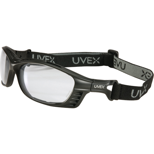 Uvex&reg; Livewire Safety Glasses with HydroShield Lenses, Clear Lens, Anti-Fog, ANSI Z87+/Meets/Exceeds CSA Z94.3 Stor-it Systems