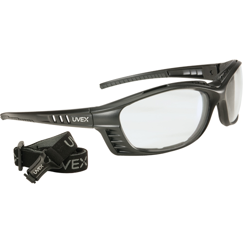 Uvex&reg; Livewire Safety Glasses with HydroShield Lenses, Clear Lens, Anti-Fog, ANSI Z87+/Meets/Exceeds CSA Z94.3 Stor-it Systems