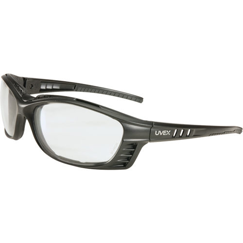 Uvex&reg; Livewire Safety Glasses with HydroShield Lenses, Clear Lens, Anti-Fog, ANSI Z87+/Meets/Exceeds CSA Z94.3 Stor-it Systems