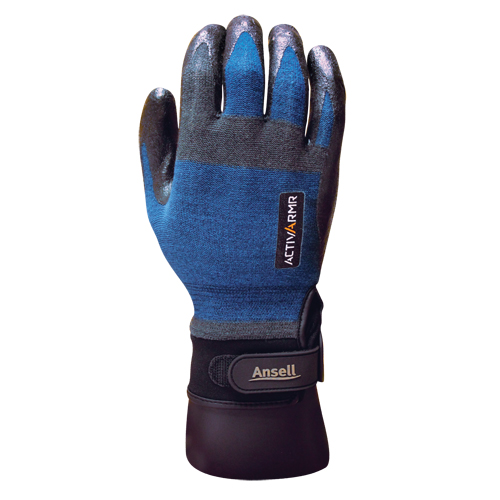 Gants ActivArmr HVAC 97-002, 9/Grand, R&ecirc;vetement Nitrile, Calibre 18, Enveloppe en Nylon Stor-it Systems