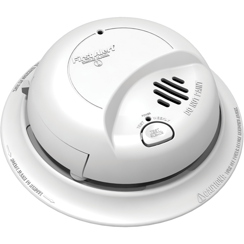 120V Hardwired Smoke Alarm with Battery Back-Up Stor-it Systems