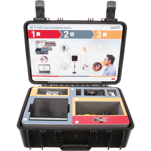 Syst&egrave;me de validation double pour les oreilles E-A-Rfit de 3M Stor-it Systems