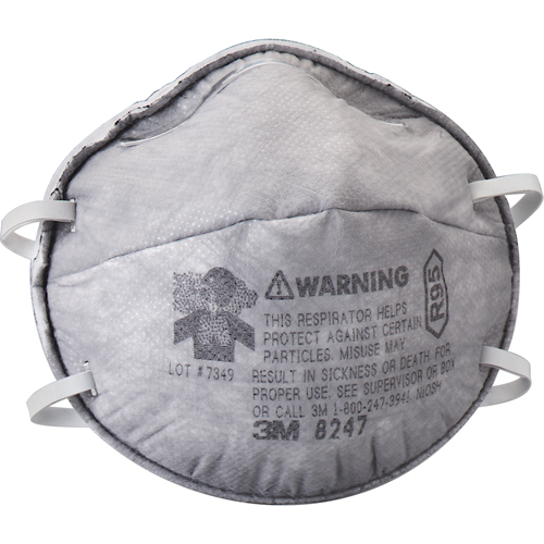 8247 Particulate Respirators, R95, NIOSH Certified Stor-it Systems