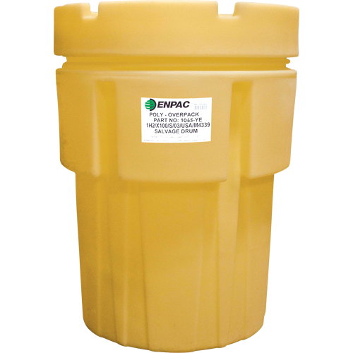 Barils de r&eacute;cup&eacute;ration Poly-Overpack 65, 65 gal. US, Stationnaire Stor-it Systems