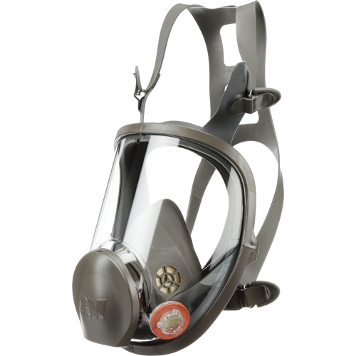 Respirateur r&eacute;utilisable &agrave; masque complet s&eacute;rie 6000, &eacute;lastom&egrave;re/Silicone/Thermoplastique, Grand Stor-it Systems