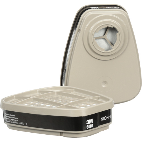 Cartouches pour respirateur s&eacute;rie 6000, Cartouche gaz/vapeur, Vapeur organique Stor-it Systems