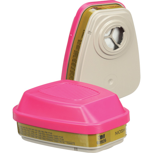 Cartouches pour respirateur s&eacute;rie 6000, Cartouche gaz/vapeur, Gaz multiples/Vapeurs/P100 Stor-it Systems