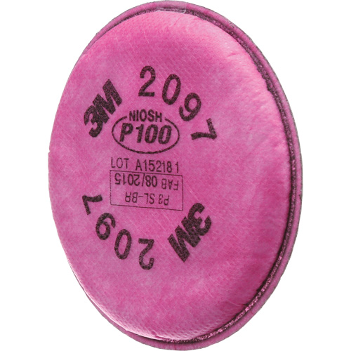 Pr&eacute;filtres pour respirateurs s&eacute;rie 2000, Filtre contre les particules, Vapeurs organiques/P100 Stor-it Systems