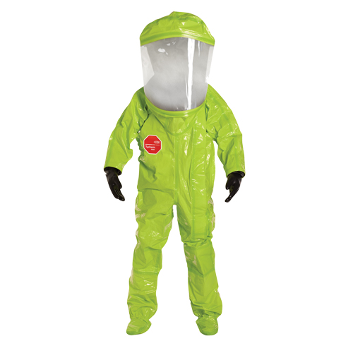 V&ecirc;tements de protection Tychem  10000, Moyen, Jaune lime/Jaune Stor-it Systems