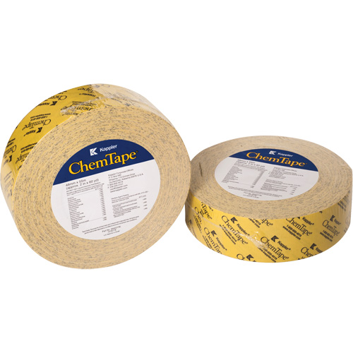 Ruban r&eacute;sistant aux produits chimiques ChemTape, 50,8 mm (2") x 50 m (164'), Jaune Stor-it Systems