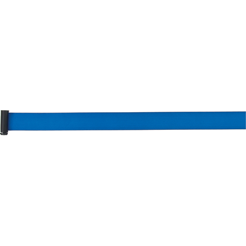 Cartouches de ruban pour assembler vos propre barri&egrave;res de contr&ocirc;le des foules, 7', Ruban Bleu Stor-it Systems
