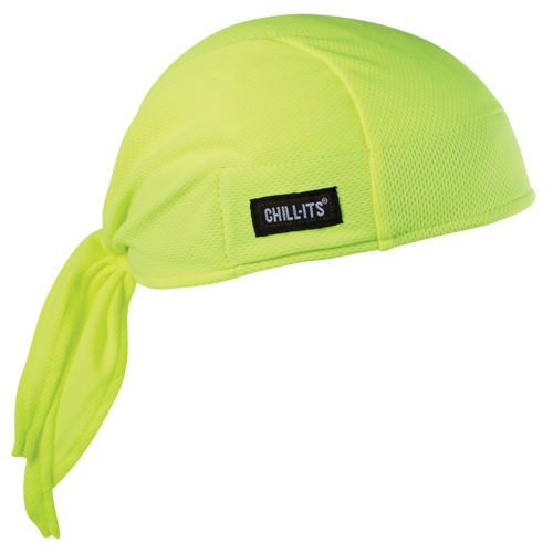 Coiffes de refroidissement Chill-Its 6615, Jaune lime haute visibilit&eacute; Stor-it Systems