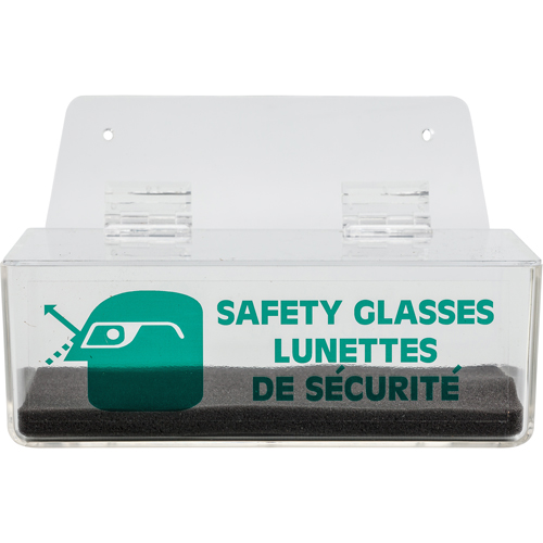 Distributeur de lunettes de s&eacute;curit&eacute; avec couvercle Stor-it Systems