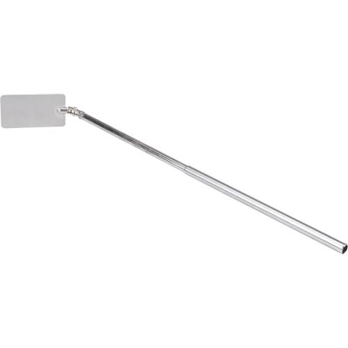 Inspection Mirror, Rectangular, 3-3/4" L x 2" W, Telescopic Stor-it Systems
